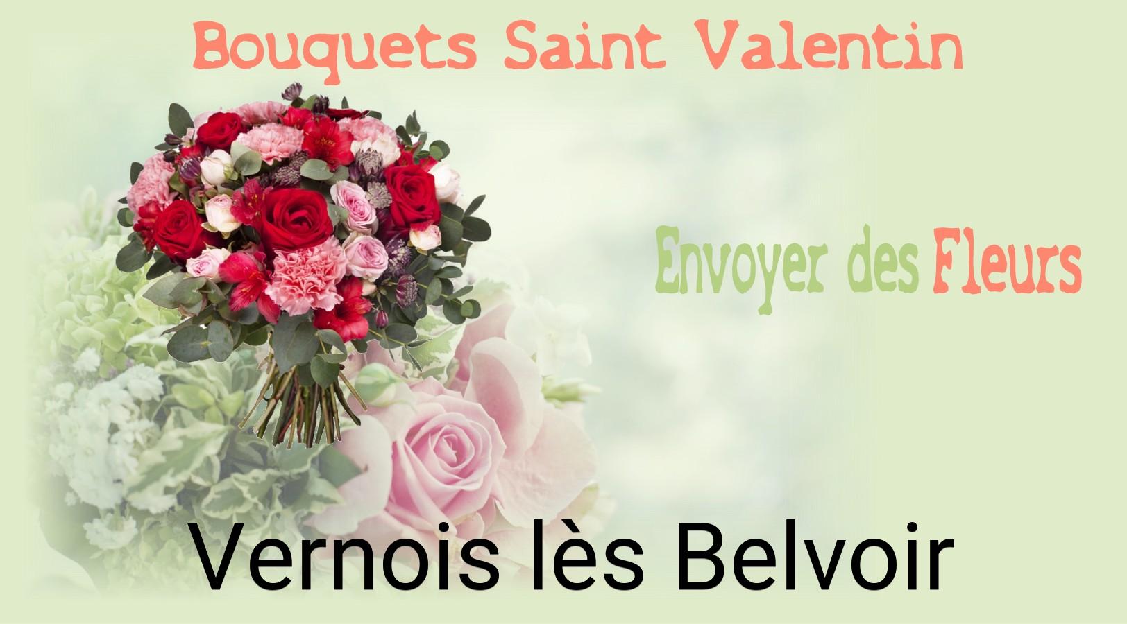 Roses de Saint-Valentin livrées à Vernois-lès-Belvoir